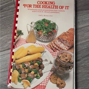 Cookbook: cooking for the health of it